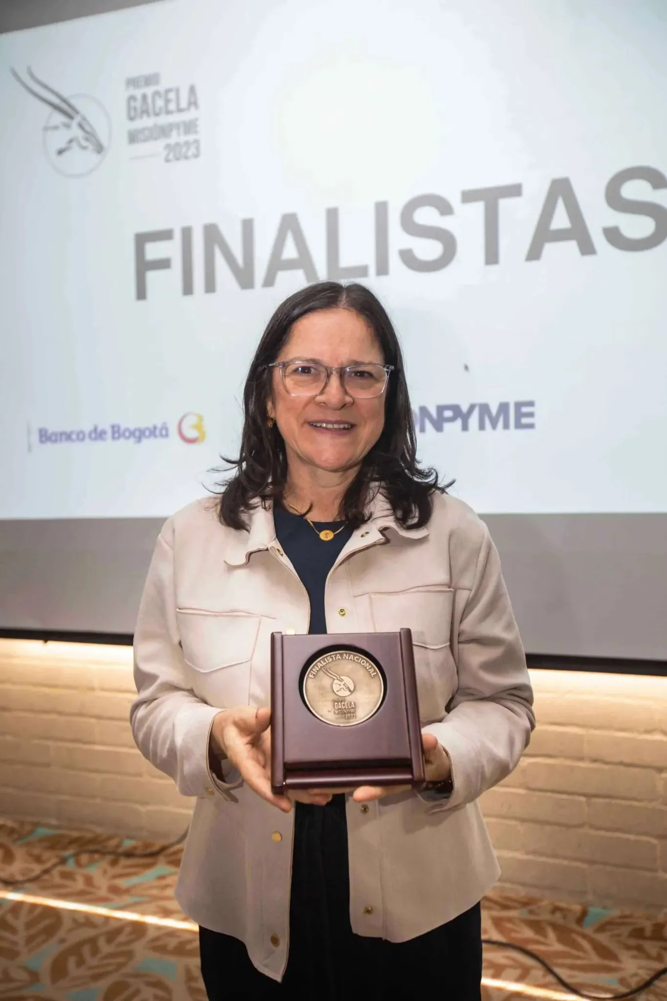 Agencias Nacionales SAS reconocida por el Banco de Bogotá como finalista en el premio Gacela misiónpyme 2024.