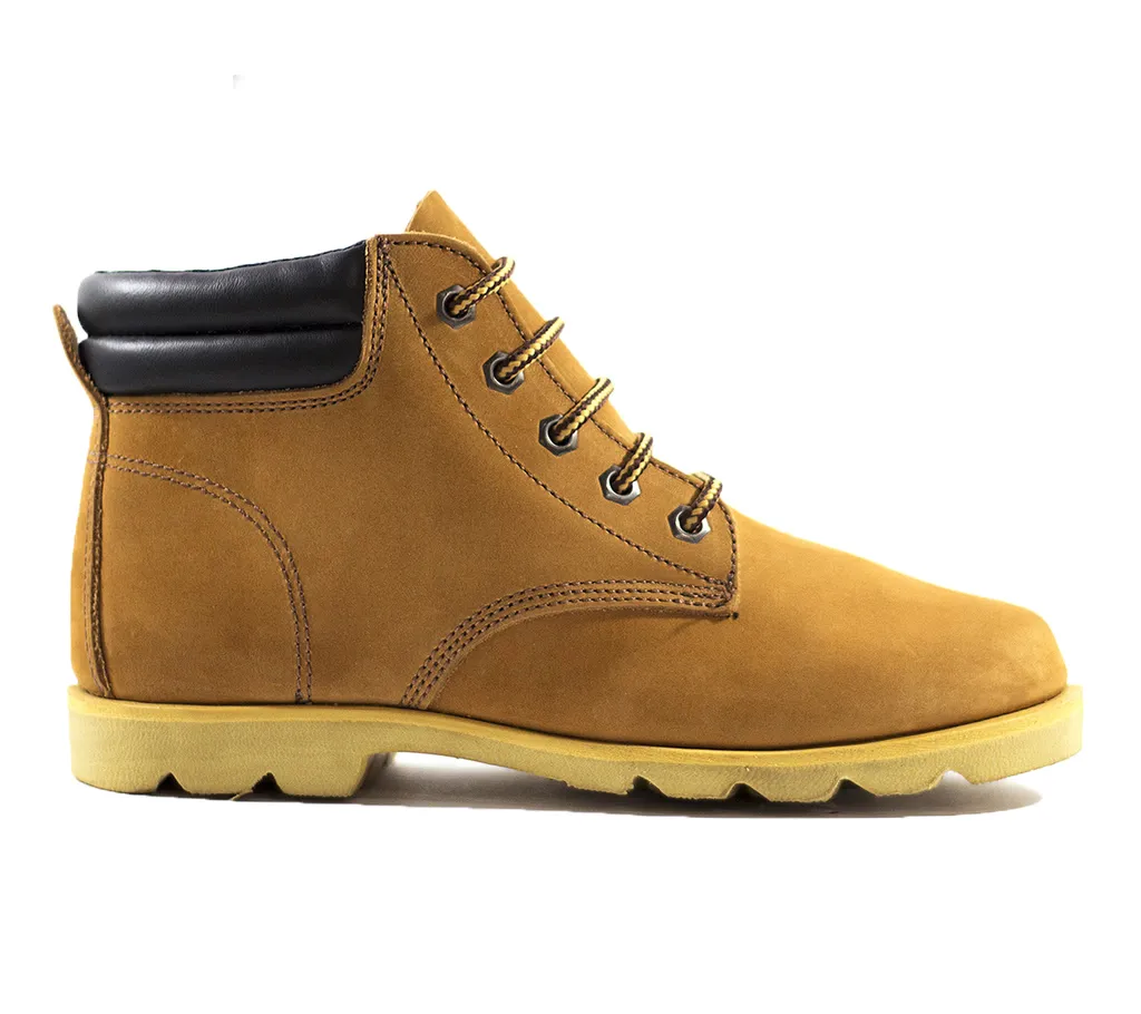 Bota Lisa Nobuck Vulcanizada