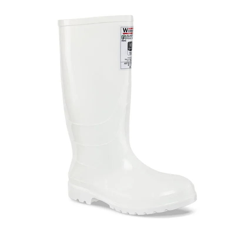 Bota Workman Safety Food Industry Blanca