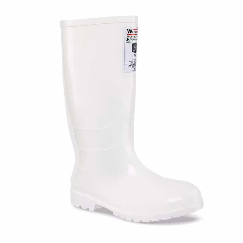 Bota Workman Safety Food Industry Blanca