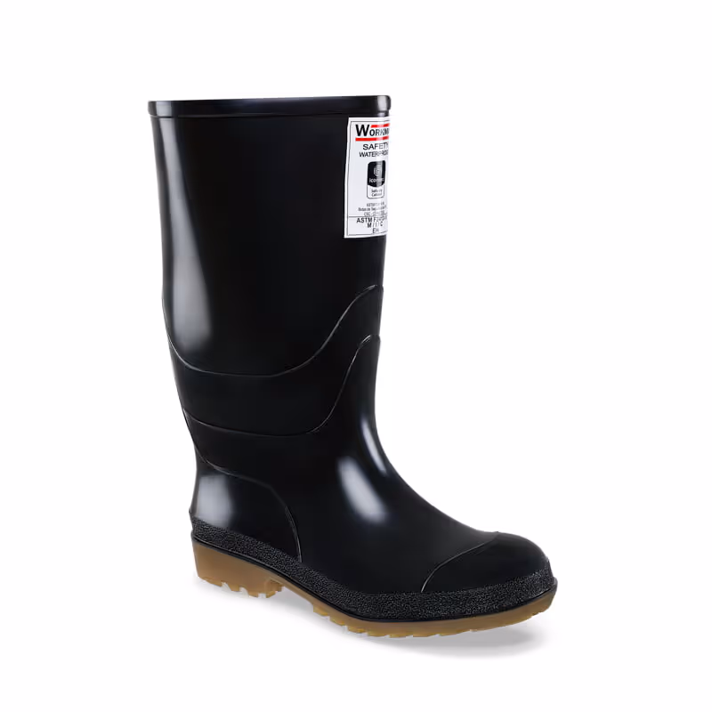 Bota Workman Safety Waterproof P/Seg Negra