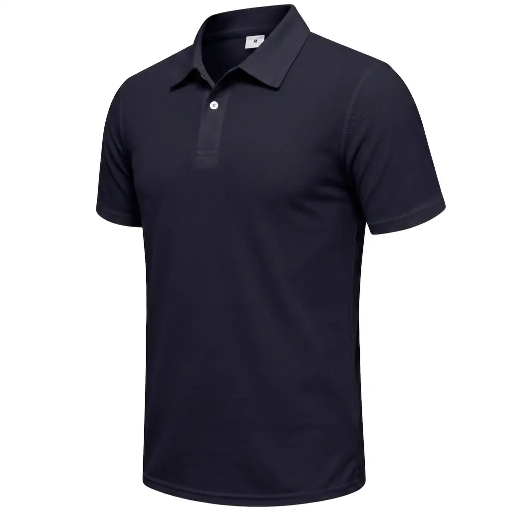 Camiseta Tipo Polo Manga Corta