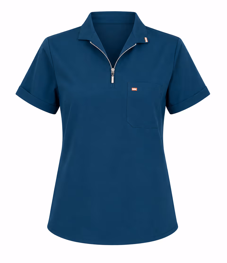 Conjunto Antifluido Licrado Celeste Dama