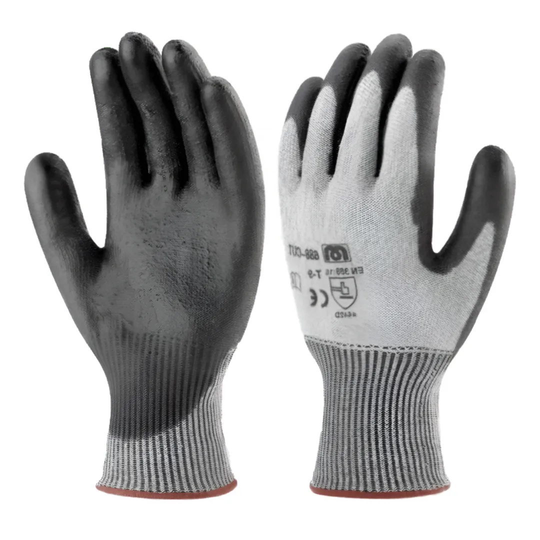 Guantes con Recubrimiento de Caucho
