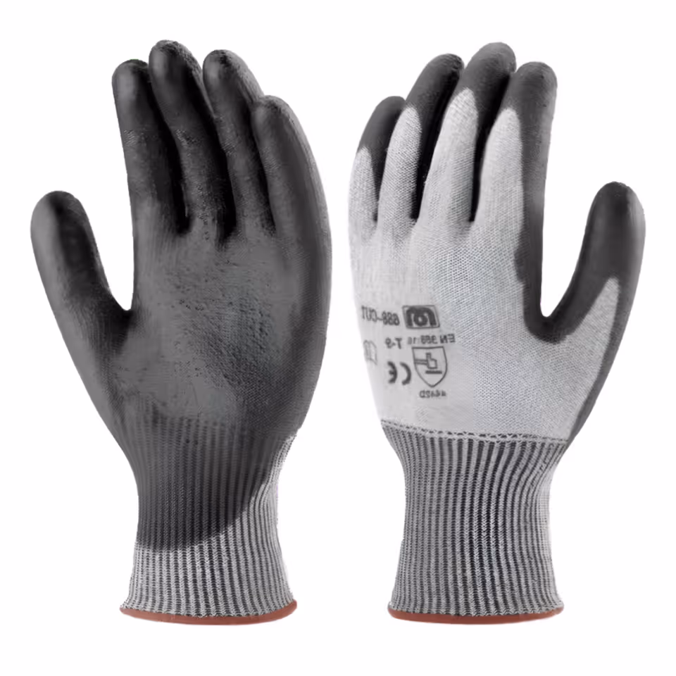 Guantes con Recubrimiento de Caucho