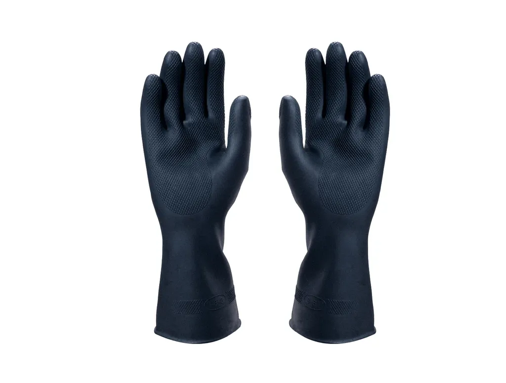 Guantes en Caucho Calibre 25