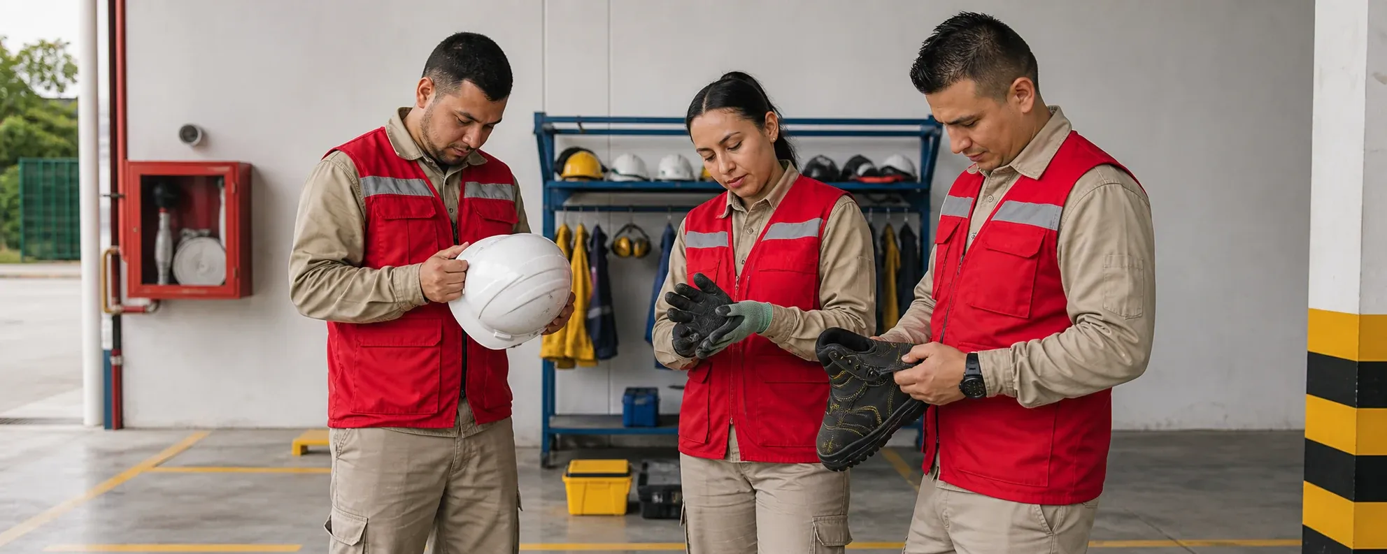 Dotación para brigada de emergencias