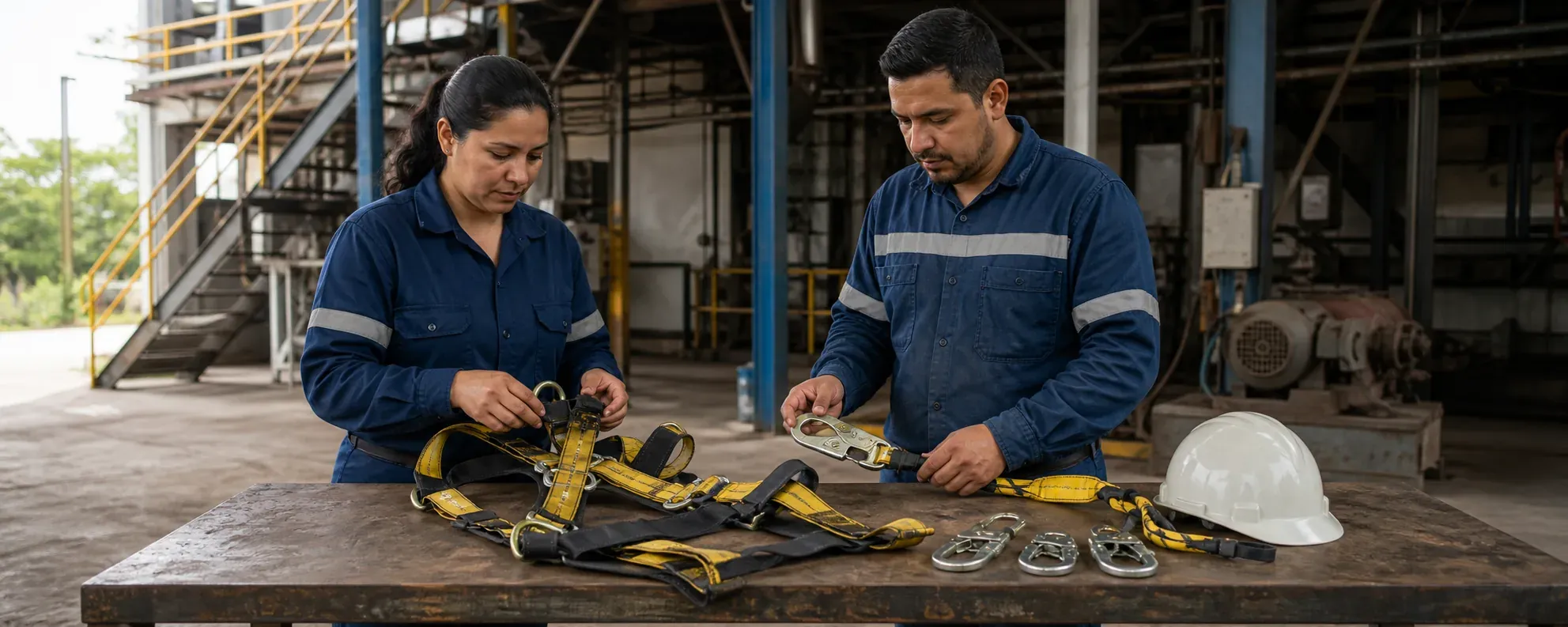 Trabajo en alturas: guía de EPP